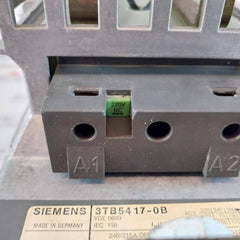 Siemens 3Tb54 17-0B 3 Pole Contactor 600Vac