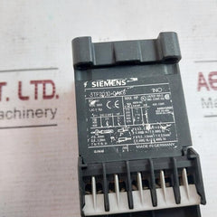 Siemens 3Tf2010-0Ak6 Contactor With Auxiliary Switch Block 600V Ac 3Tx4401-1A