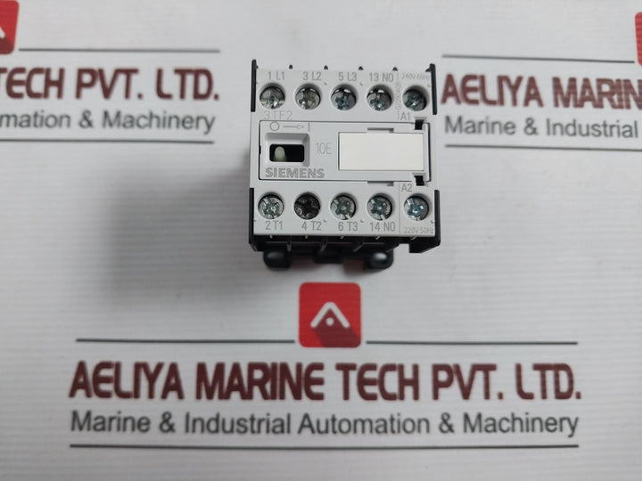 Siemens 3Tf20 10-0Ap6 Contactor 4Kw 400Vac