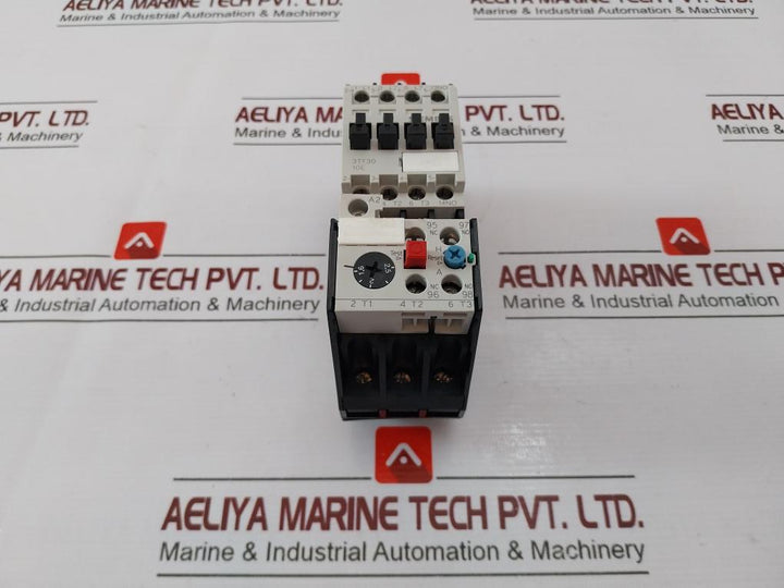 Siemens 3Tf30 10-0A Air Break Contactor 10E Ie/Ac1=20A Ie/Ac3=9A 415V