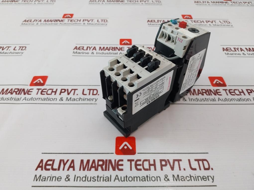 Siemens 3Tf30 10-0A Air Break Contactor 10E Ie/Ac1=20A Ie/Ac3=9A 415V