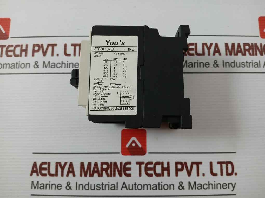 Siemens 3Tf30 10-0X Power Contactor
