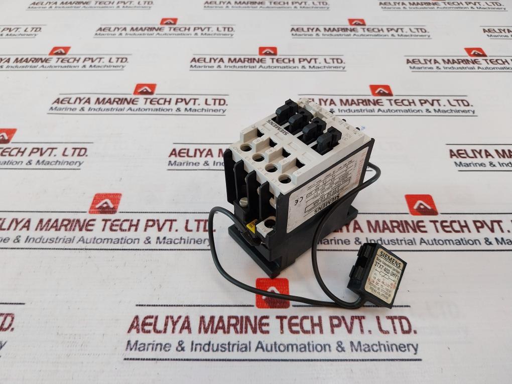 Siemens 3Tf30 10E Air Break Power Contactor With 3Tx7 402-3Hy1 Surge Suppressor
