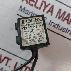 Siemens 3Tf30 10E Air Break Power Contactor With 3Tx7 402-3Hy1 Surge Suppressor