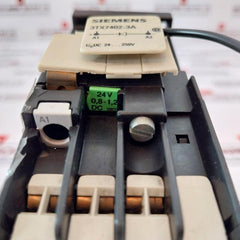 Siemens 3Tf3100-0B Contactor 22A 500V Aux Contacts A600/P600 3Tx4010-2A