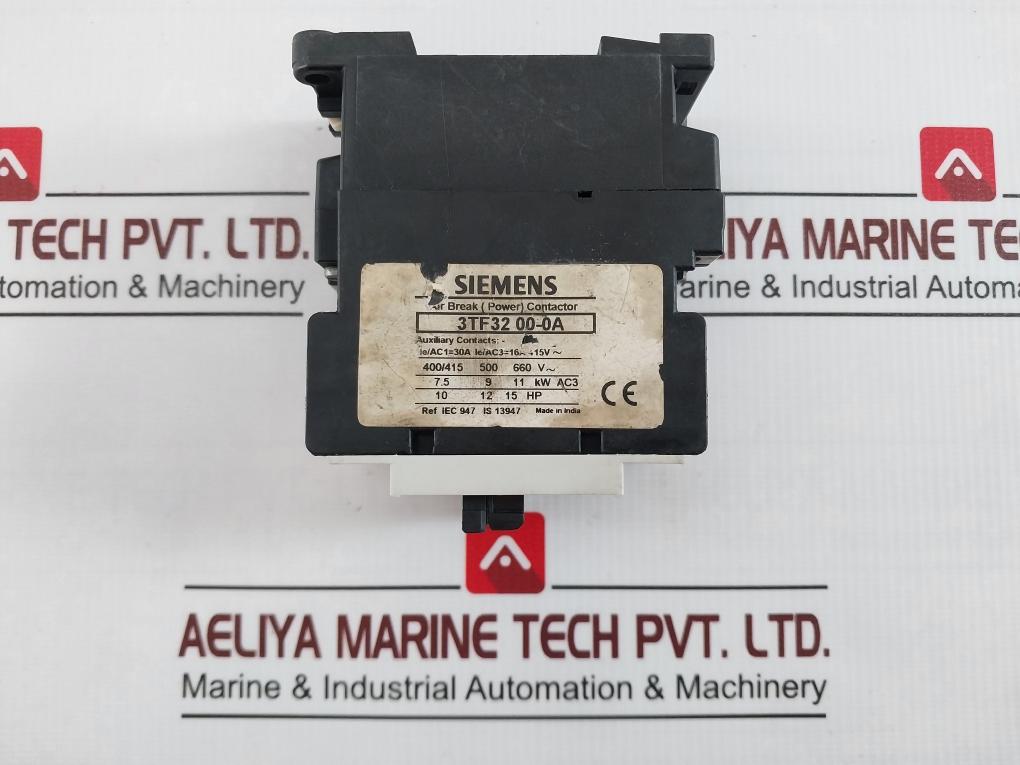 Siemens 3Tf32 00-0A Air Break (Power) Contactor 16A 415V 240V 50Hz