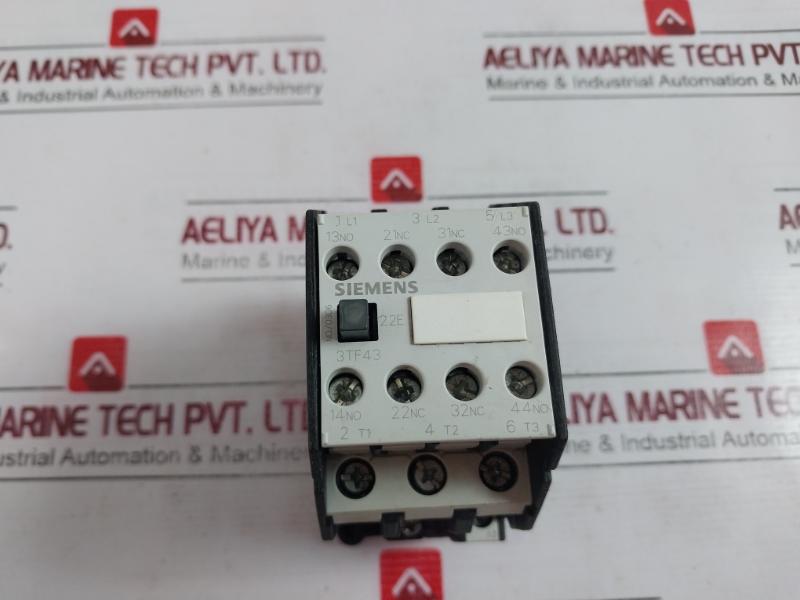 Siemens 3Tf4322-0A Contactor Relay 29V 60Hz 30A 600V Ac Nq/0306480
