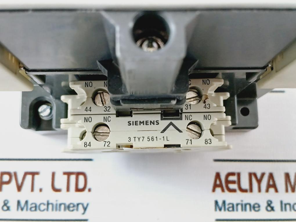 Siemens 3Tf4644-0Ap0 Auxiliary Contactor 80A 600Vac