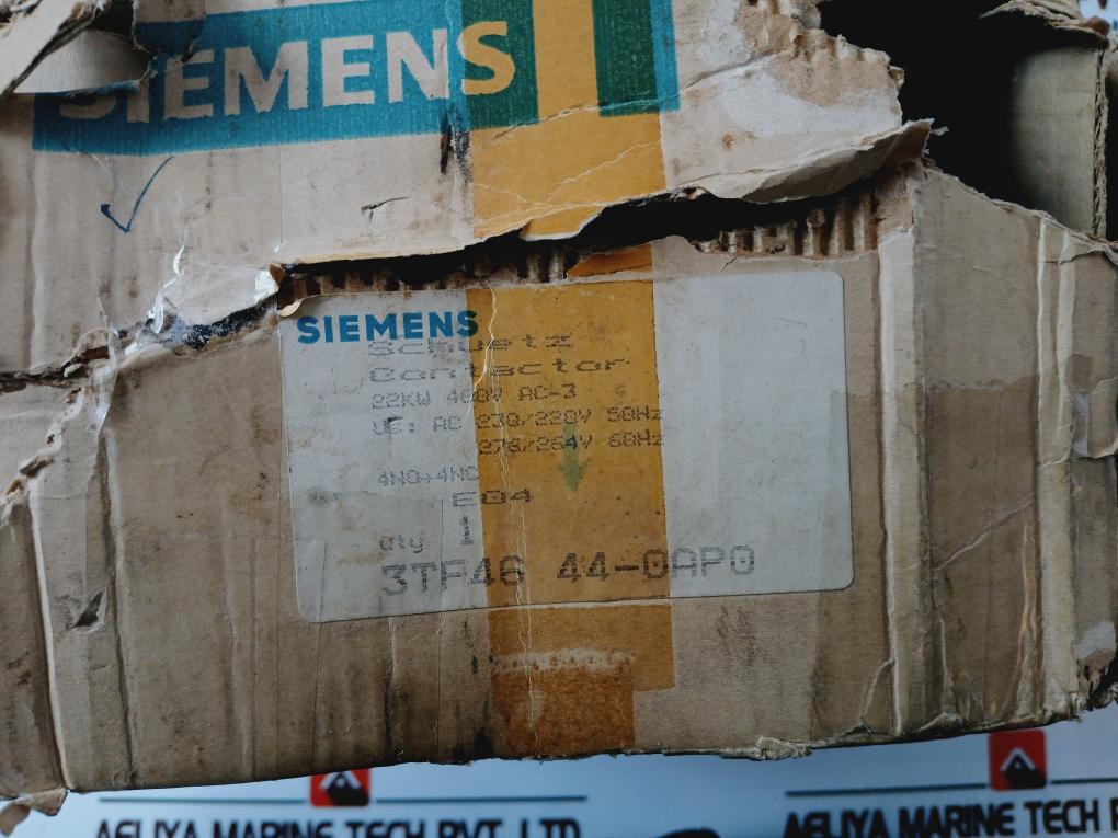 Siemens 3Tf4644-0Ap0 Auxiliary Contactor 80A 600Vac