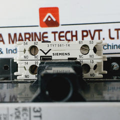 Siemens 3Tf4644-0Ap0 Auxiliary Contactor 80A 600Vac