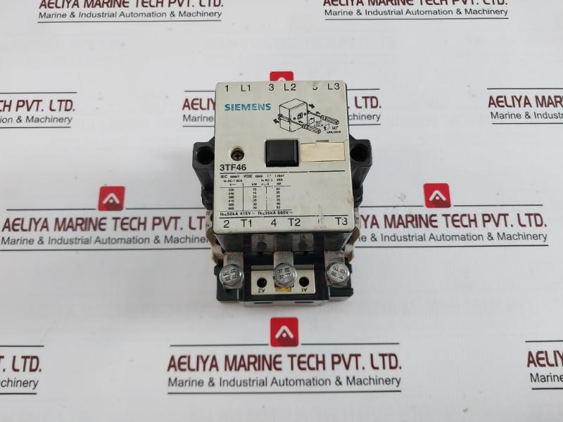 Siemens 3Tf46 Power Contactor Ie Ac-1 80A Ie Ac3 45A 110V 50Hz 132V 60Hz