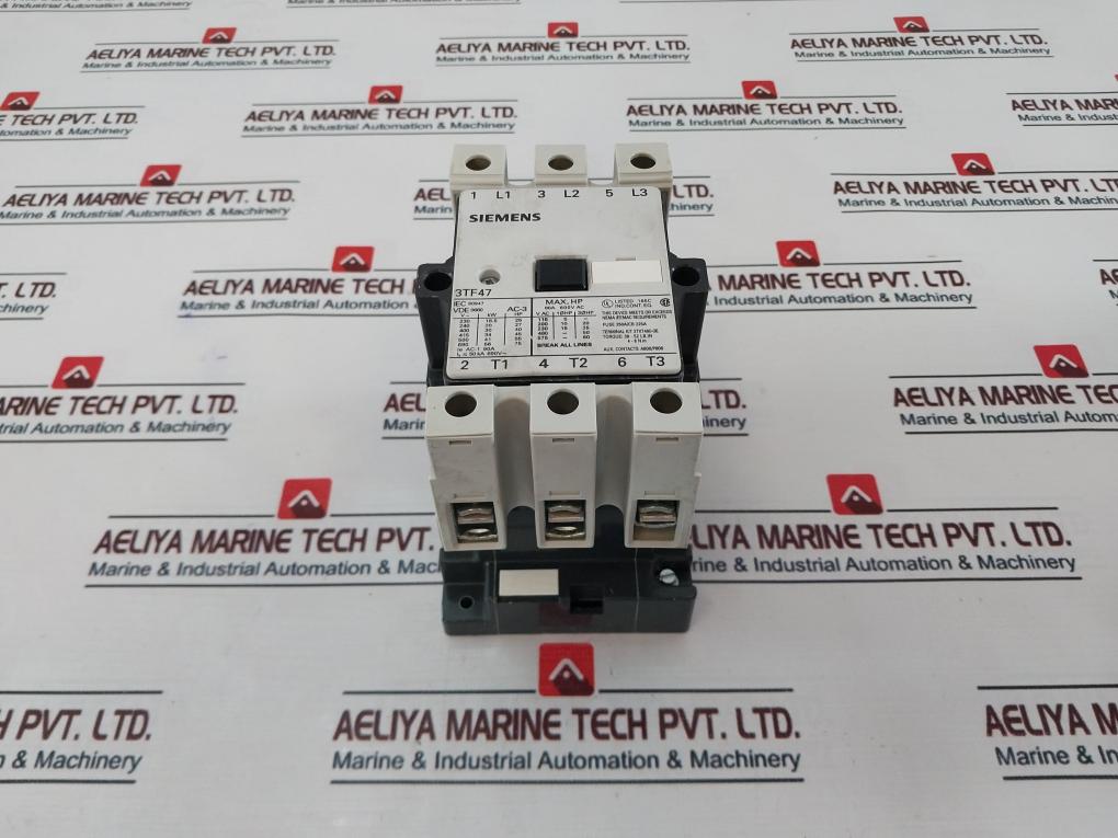 Siemens 3Tf47 22-0Ap0 Contactor 80A 600Vac