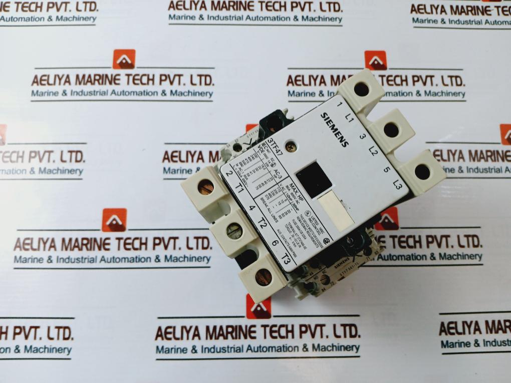 Siemens 3Tf4744-0Ap0 Contactor 80A 600Vac