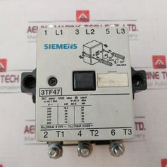 Siemens 3Tf47 Contactor 230V 50Hz