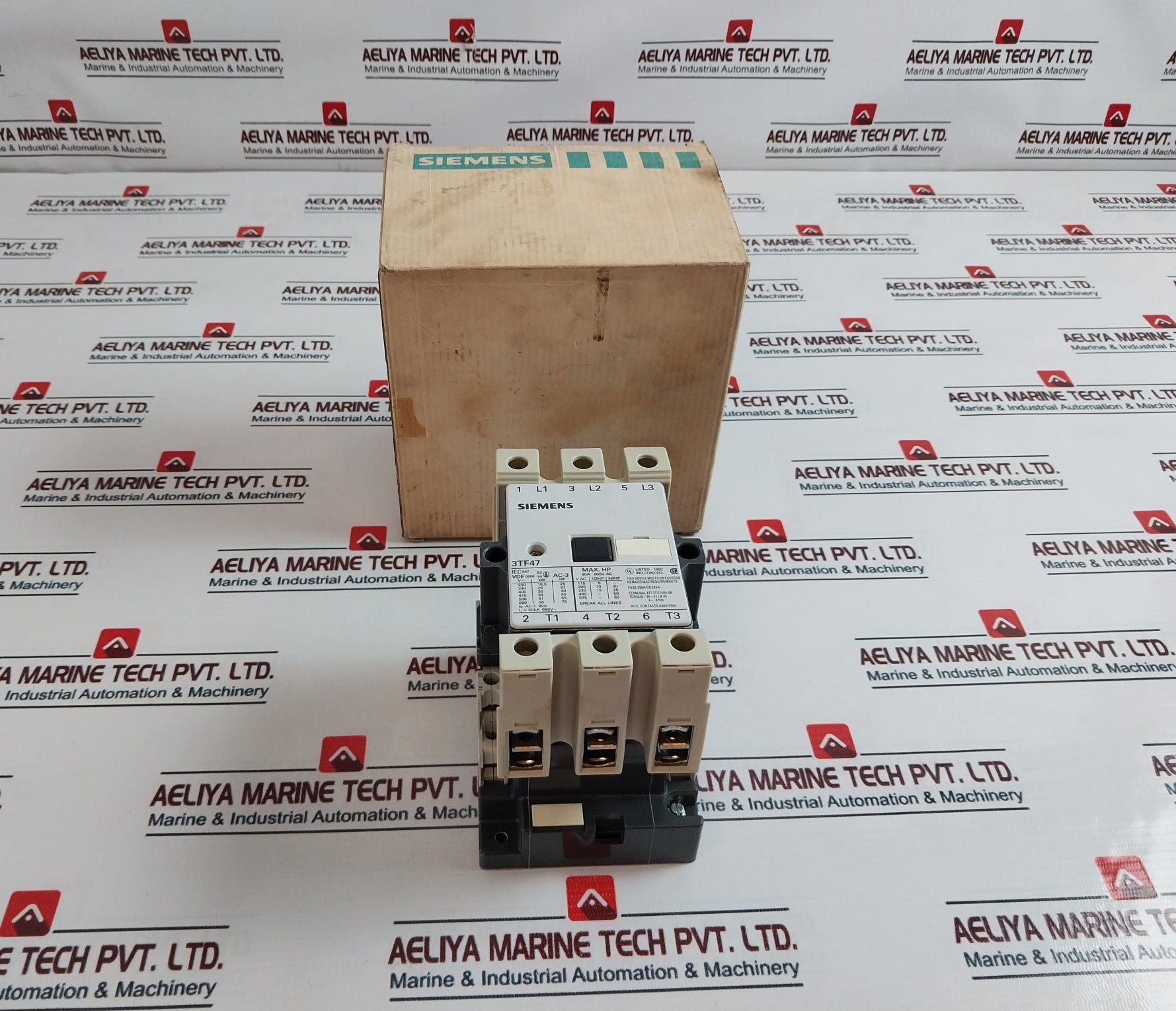 Siemens 3Tf47 Contactor 80A 600V