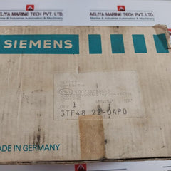 Siemens 3Tf4822-0Ap0 Ac Contactor 100A 600Vac