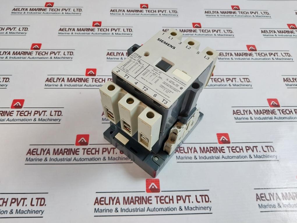 Siemens 3Tf4822-0Ap0 Ac Contactor 100A 600Vac