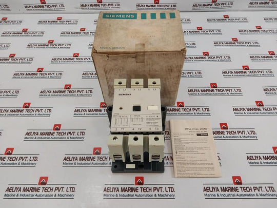 Siemens 3Tf50 Contactor 600V 100A