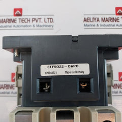 Siemens 3Tf50 Contactor 600V 100A