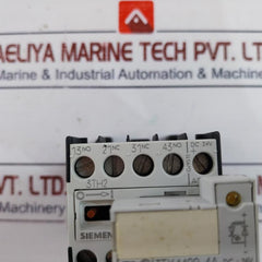 Siemens 3Th2022-0Bb4 Contactor Relay W/ 3Tx4490-4A Surge Suppressor