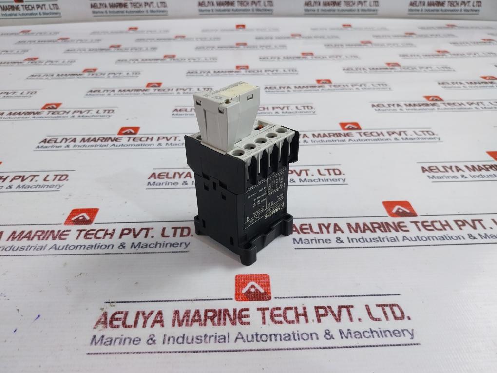 Siemens 3Th2022-0Bb4 Contactor Relay With 3Tx4490-4A Surge Suppressor