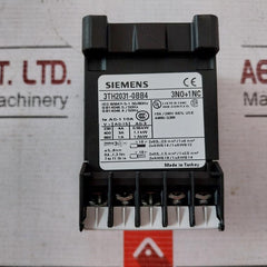 Siemens 3Th2031-0Bb4 Contactor Relay Iec 60947-5-1 50/60Hz Dc 24V