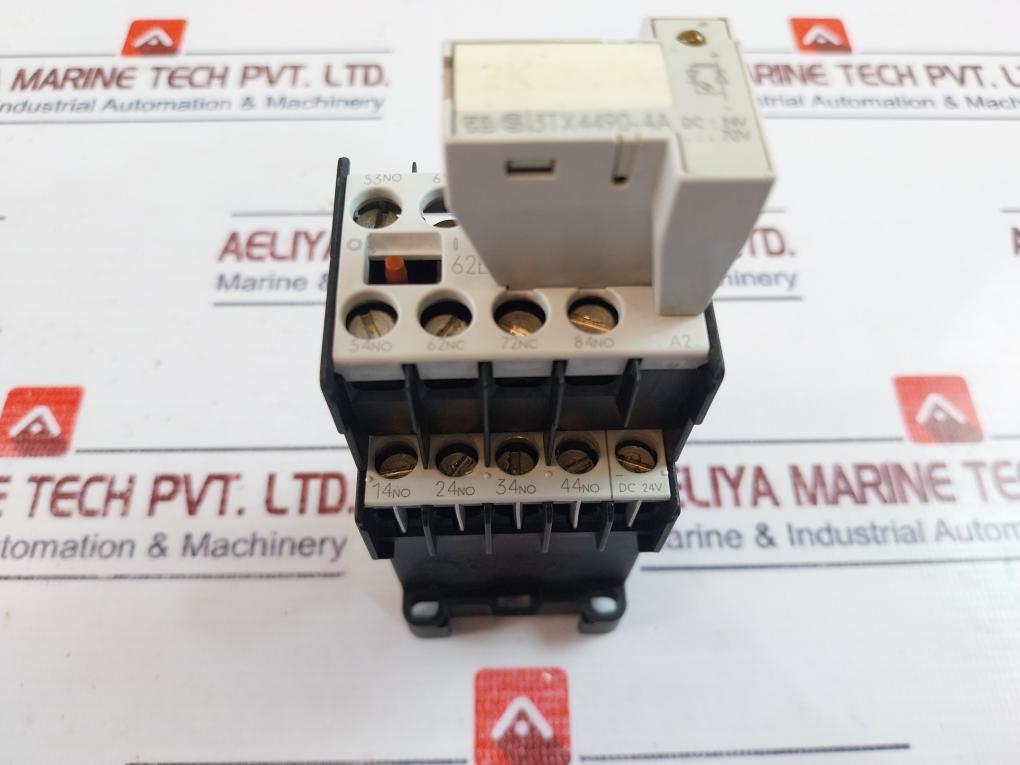 Siemens 3Th2040-0Bb4 Contactor Relay W/ 3Tx4490-4A Surge Suppressor Unit