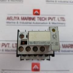 Siemens 3Th2040-0Bb4 Contactor Relay W/ 3Tx4490-4A Surge Suppressor Unit