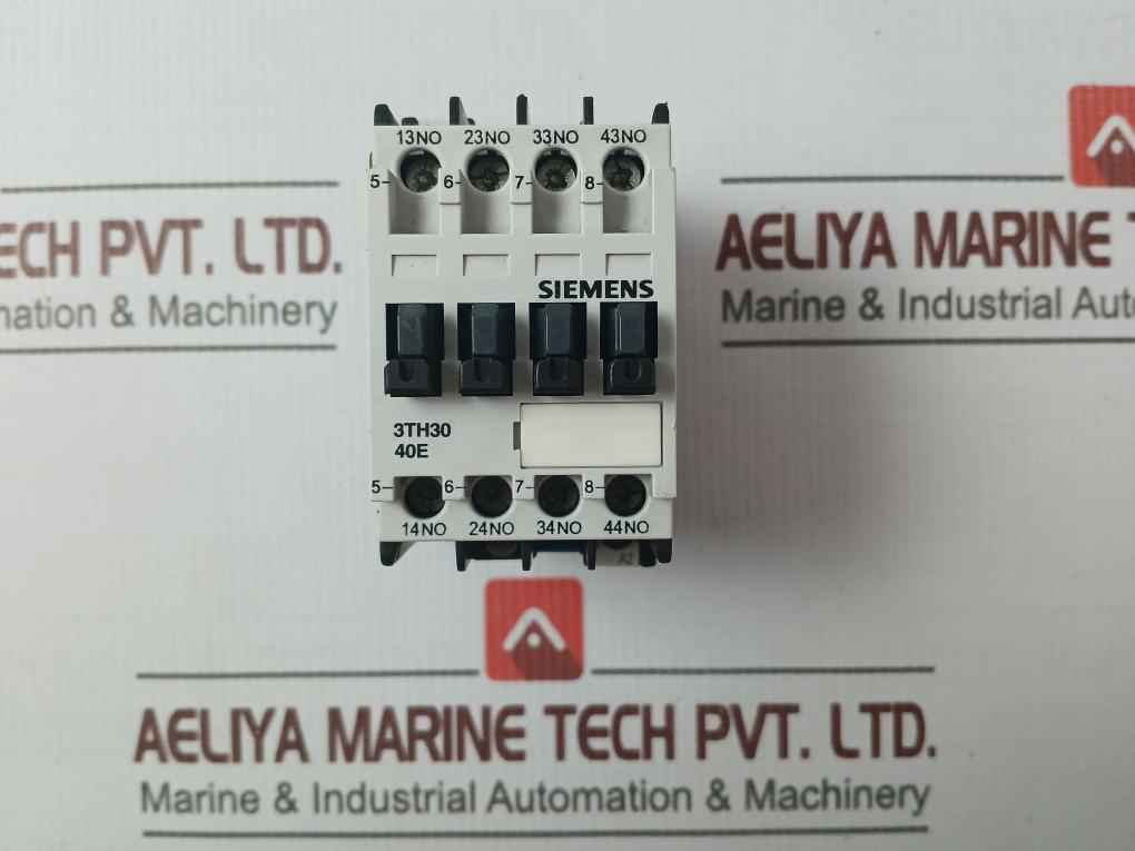 Siemens 3Th30 Auxiliary Contactor Relay