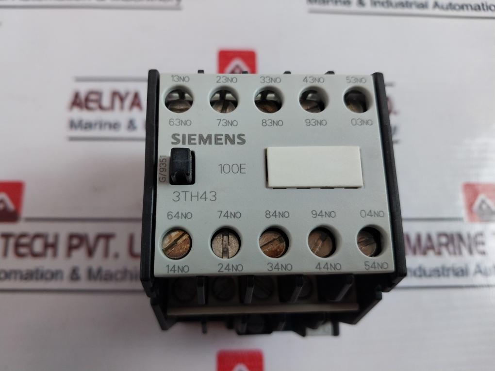 Siemens 3Th4310-0A Contactor Control Relay