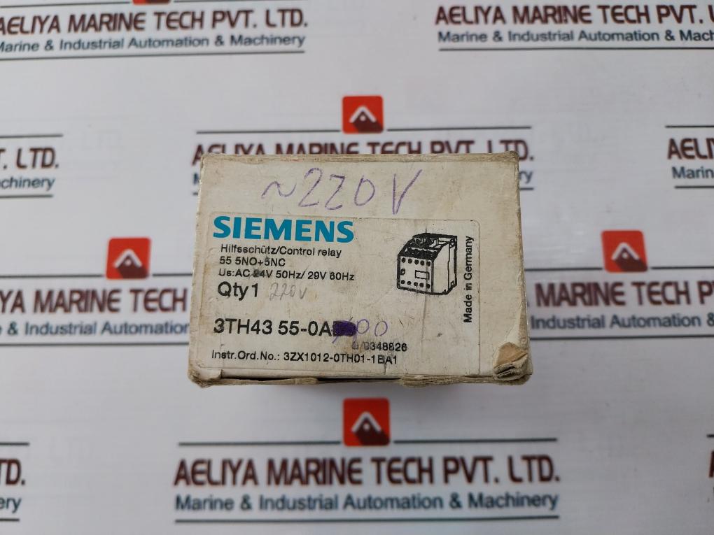 Siemens 3Th4355-0A 55E Control Relay G/9347