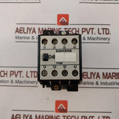 Siemens 3Th80 04-0A Contactor 220V 50/60 Hz