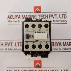 Siemens 3Th80 13-0A Contactor 220V 50-60Hz