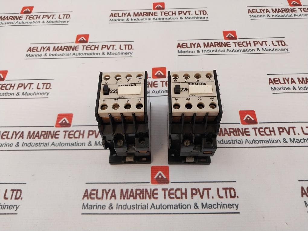 Siemens 3Th80 22-0A 22E Contactor