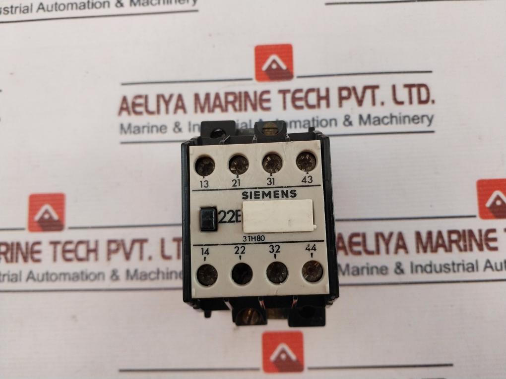 Siemens 3Th80 22-0A 22E Contactor