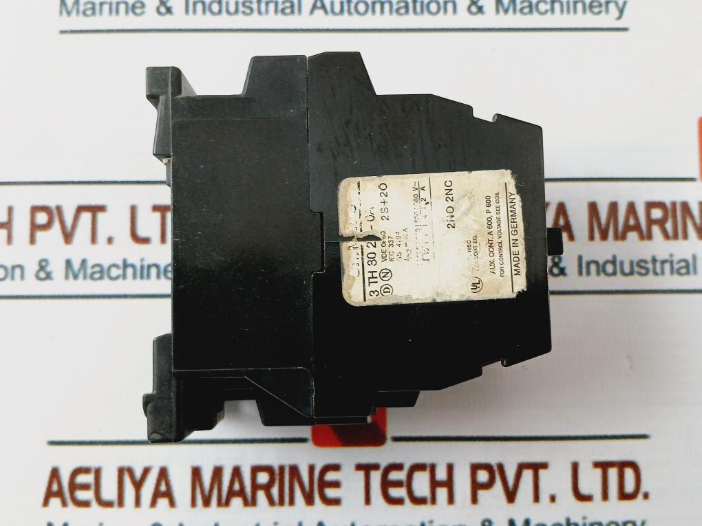 Siemens 3 Th 80 22-0A Auxiliary Contactor