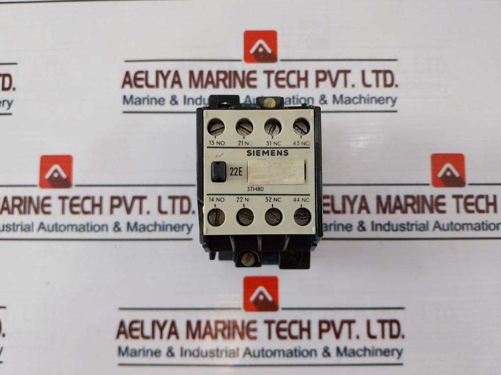 Siemens 3 Th 80 22 – 0A Contactor 22E 16A
