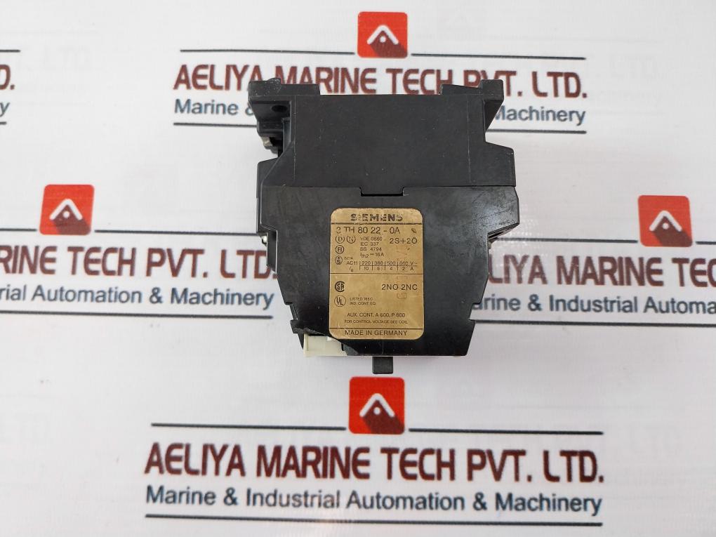 Siemens 3 Th 80 22 – 0A Contactor 22E 16A