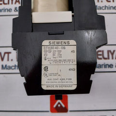 Siemens 3Th8040-0Bb4 Contactor 16A 24Vdc
