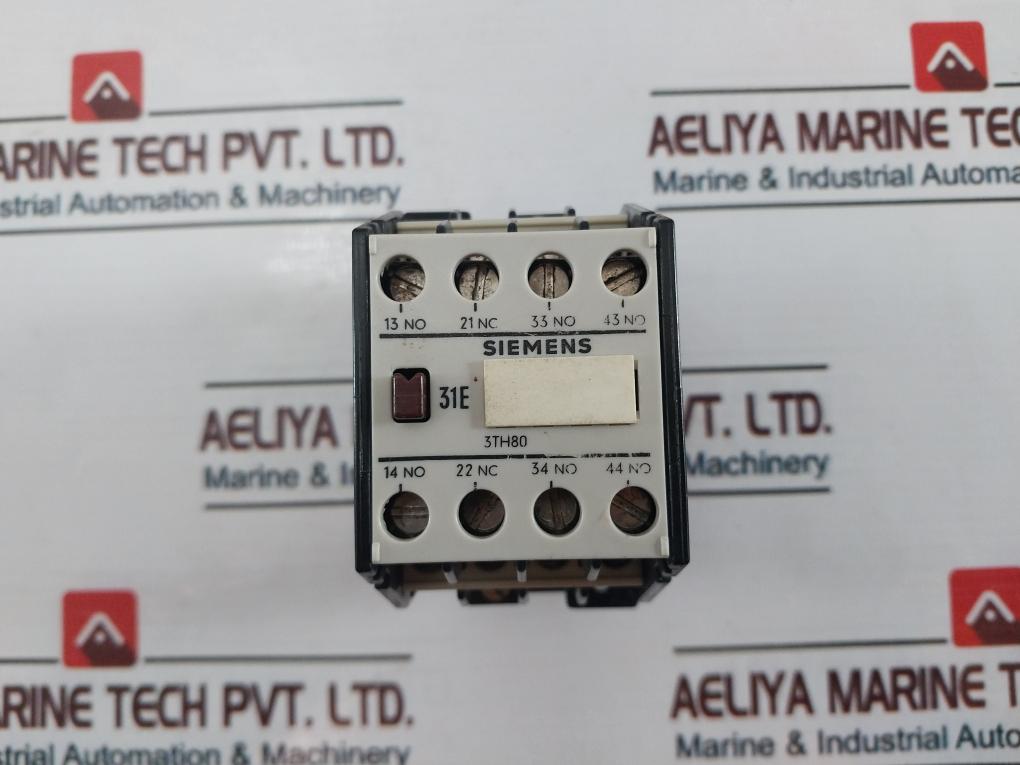 Siemens 3Th80 Contactor Relay