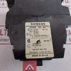 Siemens 3Th80 Contactor Relay 220V 50/60Hz