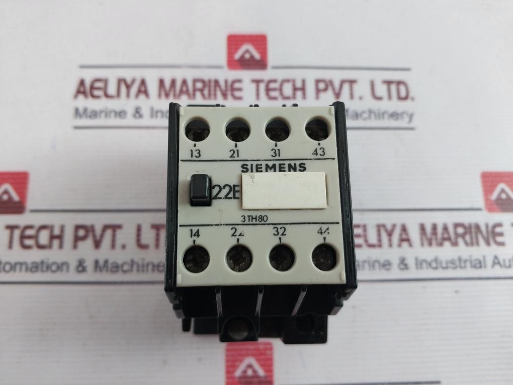 Siemens 3Th80 Control Relay 22-0A