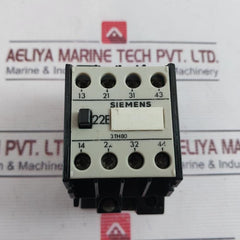 Siemens 3Th80 Control Relay 22-0A