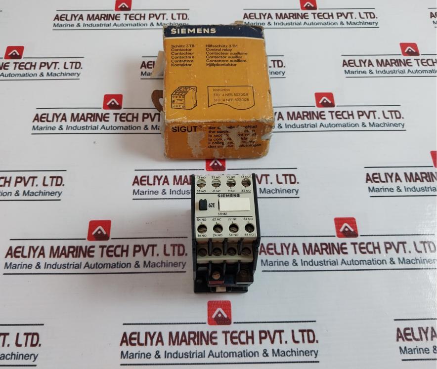 Siemens 3Th8262-0A Contactor Control Relay