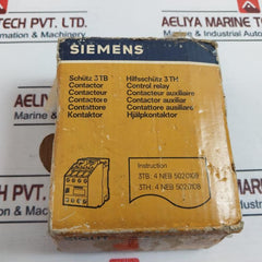 Siemens 3Th8262-0A Contactor Control Relay