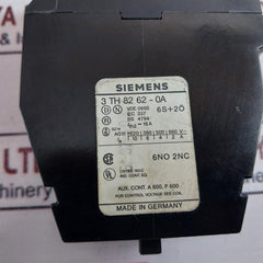 Siemens 3Th8262-0A Contactor Control Relay