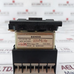 Siemens 3Tj10 02-0A Control Relay 220V 60Hz