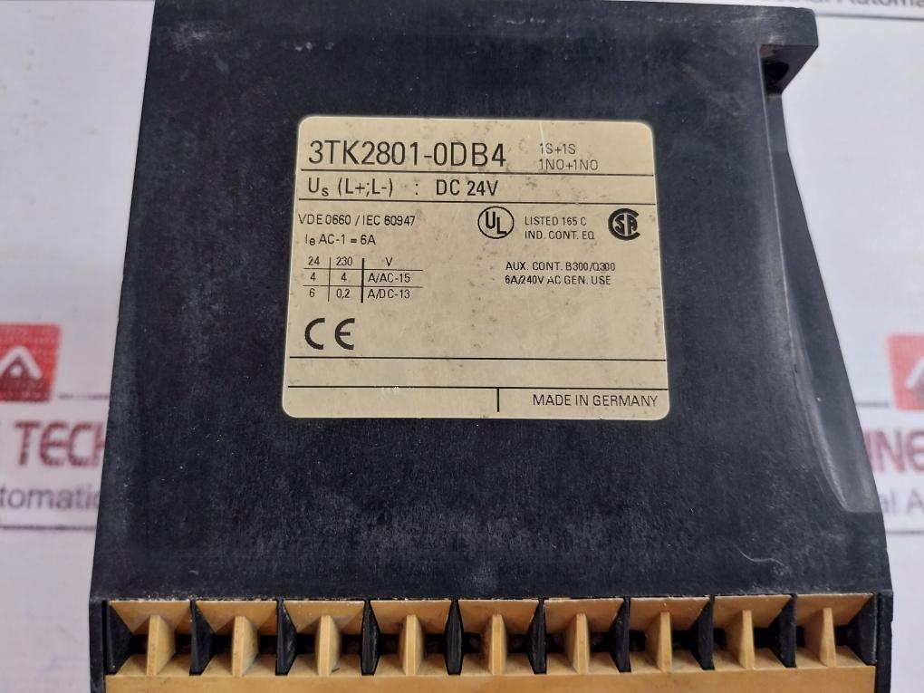 Siemens 3Tk2801-0Db4/3Tk2801-odb4 Contactor Safety Combination 3Tk28 Dc24V