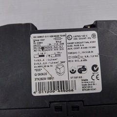 Siemens 3Tk2828-1Bb41 Sirius Safety Relay 3Zx1012-0Tk28-5Ca1 24Vdc Iec 60947-5-1