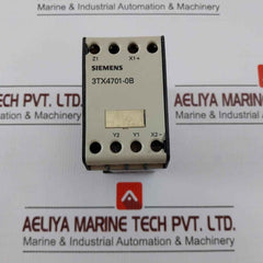 Siemens 3Tx4701-0Bb4 Off Delay Device 24V Dc 2190441